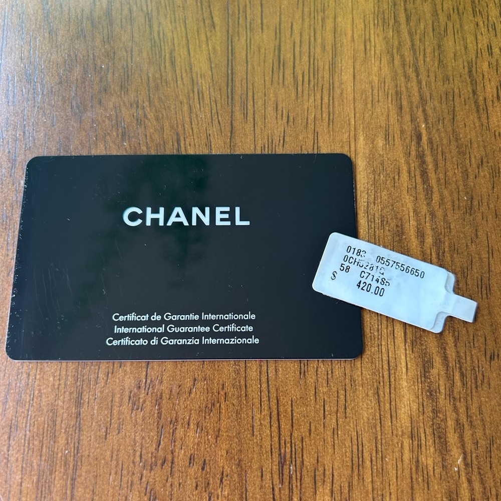 CHANEL Cateye Havana Brown Sunglasses, Authenticity Card, Original Case (5281-Q) - Picture 11 of 16